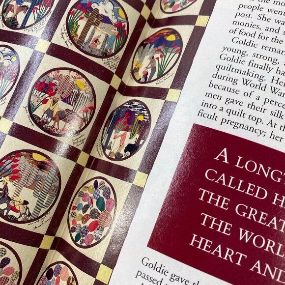 Quilters Newsletter Magazine April 2000 No. 321 Edition Patterns Tip Articles - Picture 8 of 11